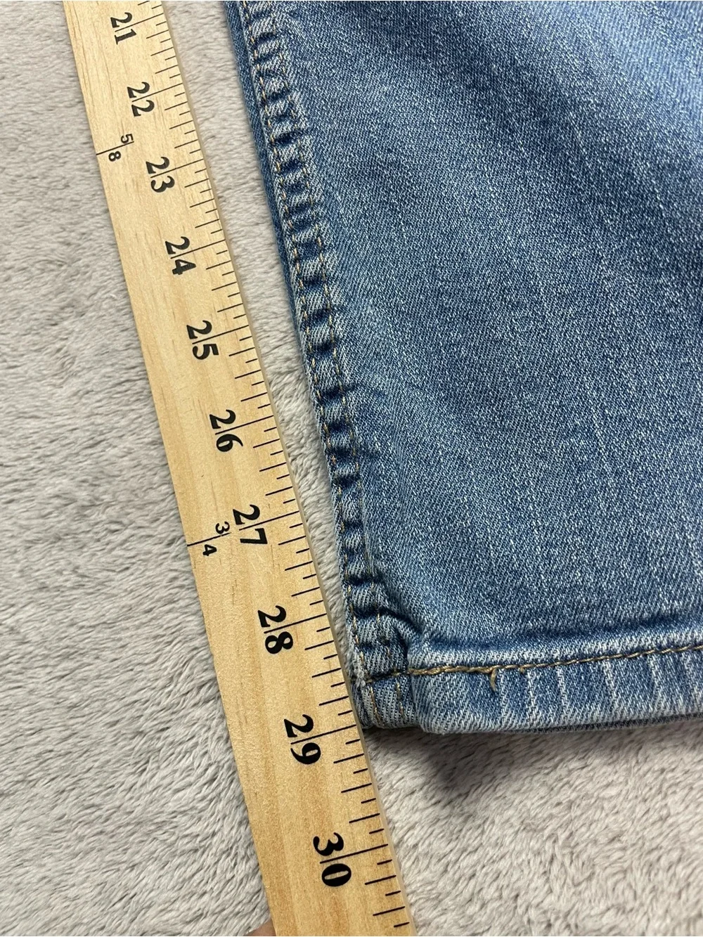 Levi's 524 Bootcut Jeans Women's Size 9 Medium Wash Denim Stretch Y2K Vintage - Picture 9 of 14